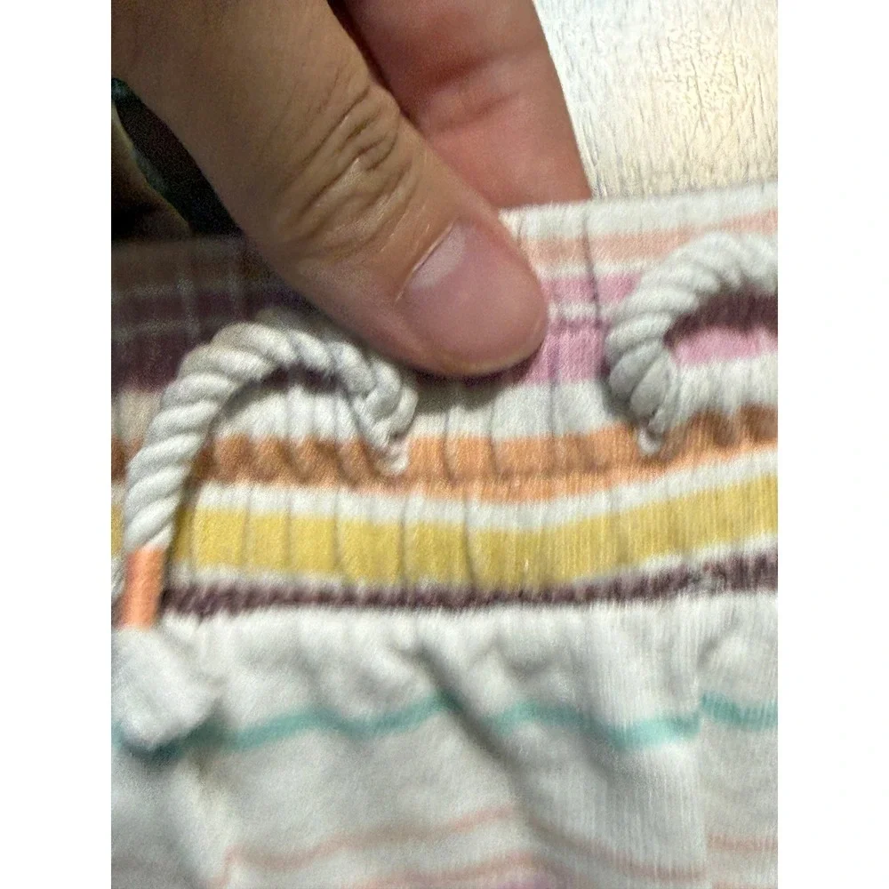 OshKosh B'gosh Skirt Girls 10 Multi-Color Striped Casual Pull-On Excellent